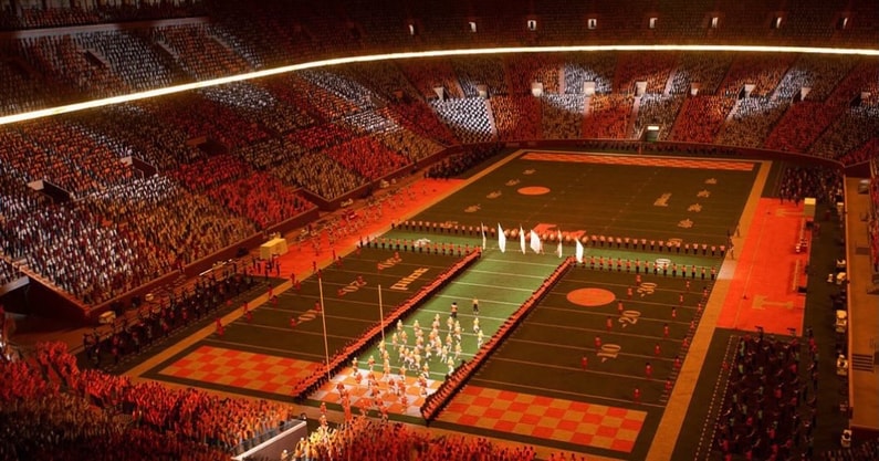 Tennessee's Neyland Stadium, EA Sports College Football 26